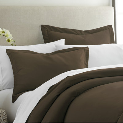 Imogene Premium Ultra Soft Pillow Sham Alcott Hill Size: King, Color: Chocolate Imogene Premium Ultra Soft Pillow Sham Alcott Hill Size: King, Color: Chocolate